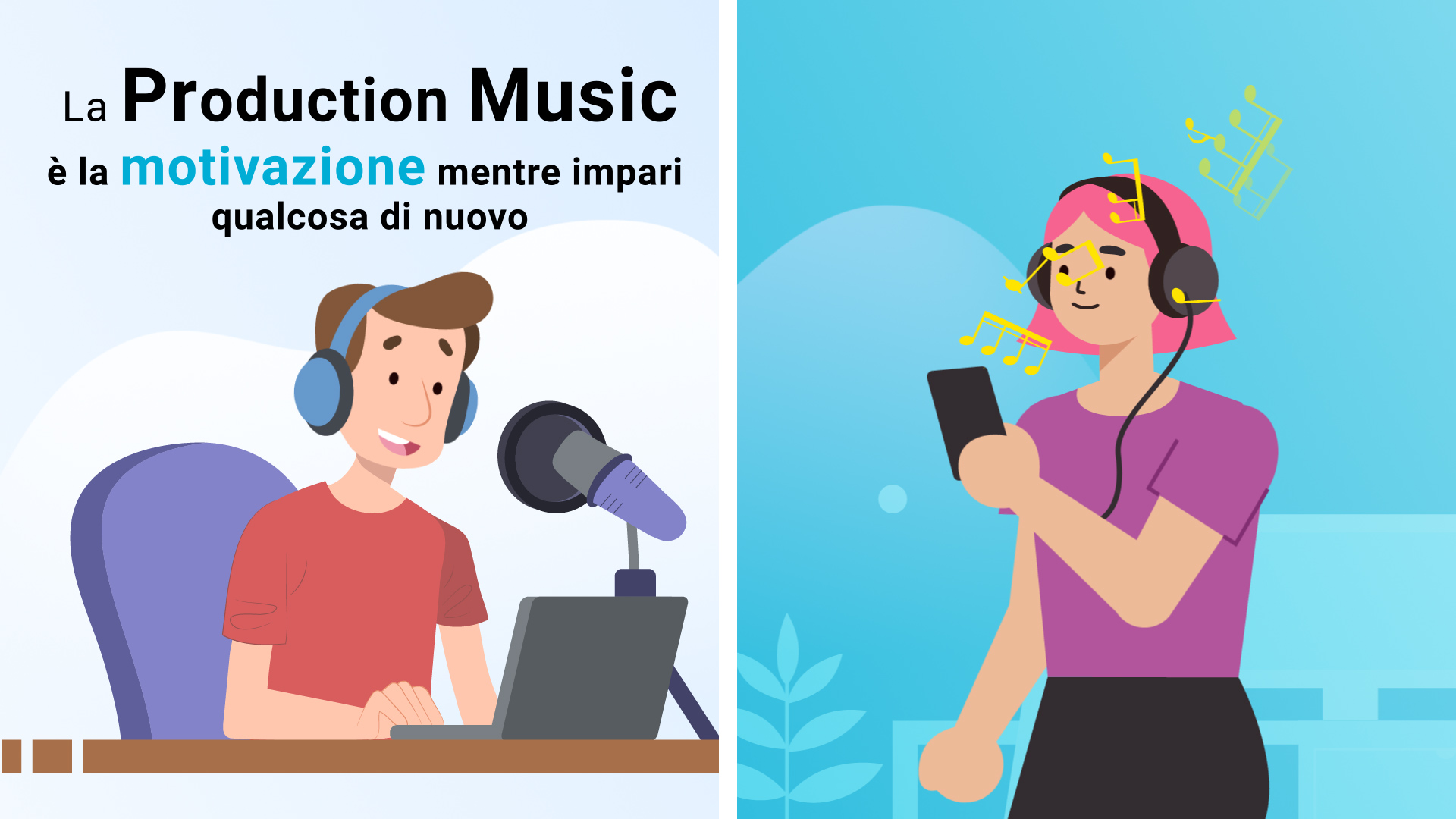 Video in Grafica Animata Production Music